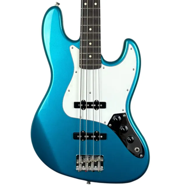 CoolZ Japan Fujigen JazzBass 2018 - Metallic Blue - Image 1