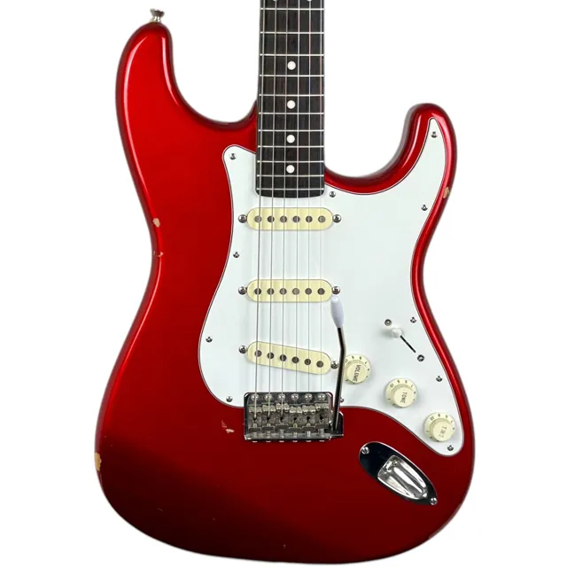 CoolZ Japan Fujigen Stratocaster 2014 - Candy Apple Red - Image 1