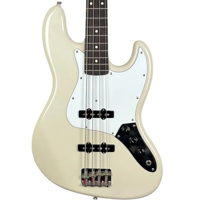 CoolZ Japan Fujigen Jazz Bass 2016 - Vintage White - Image 1