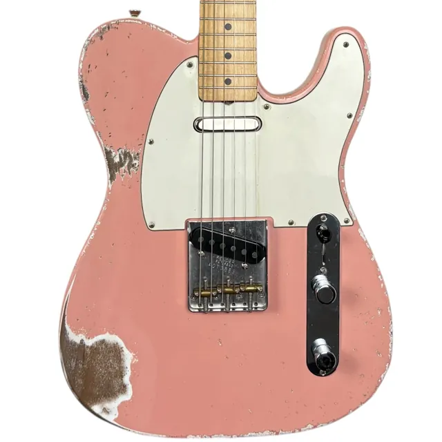 Fender MJT 50s Reissue Telecaster - Shell Pink - Heavy Relic - Image 1