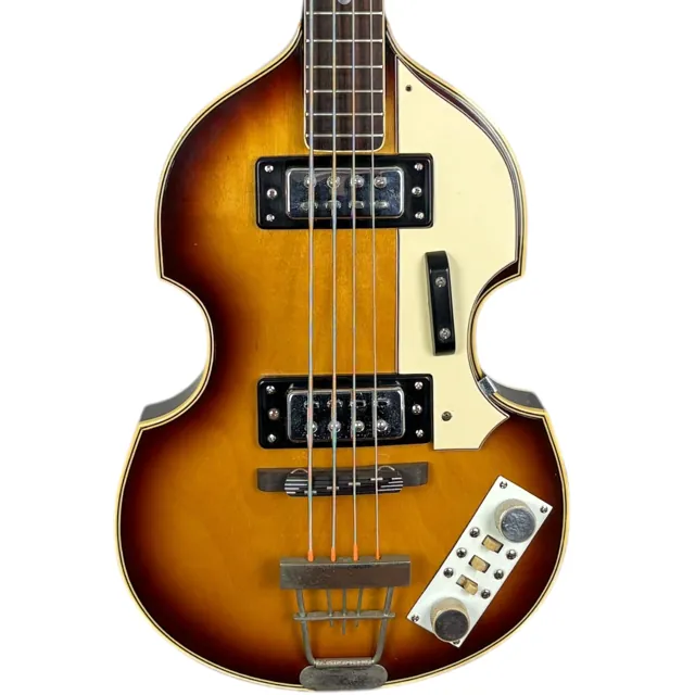 Greco Violin Bass 1970s - Sunburst - Image 1