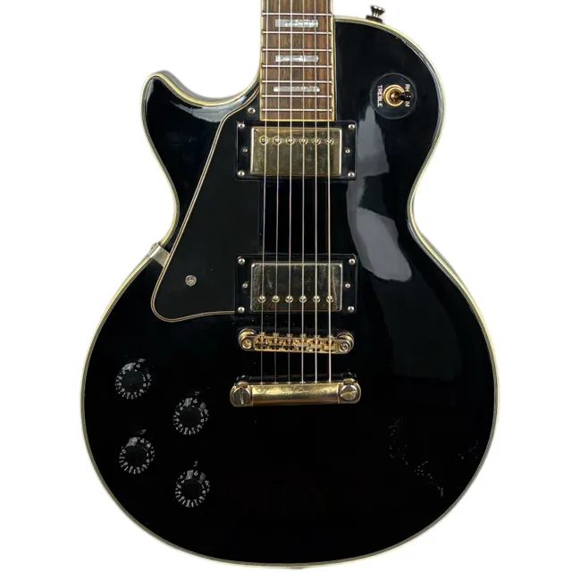 Epiphone Les Paul Custom Lefthand 2006 - Ebony - Image 1