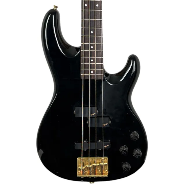 Fender Japan PJM-65 Jazz Bass Special 1990-1991 - Black - Image 1