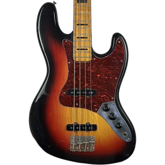 Greco Jazz Bass 1970s - Sunburst - Image 1