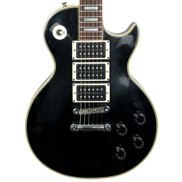 Greco EG600 Custom Les Paul 1978 - Ebony - Image 1