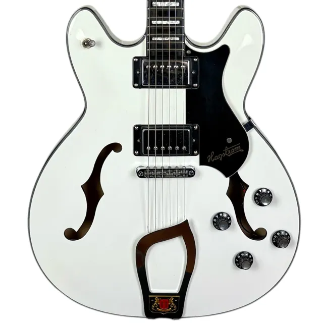 Hagstrom Viking Deluxe 2015 - White Gloss - Image 1