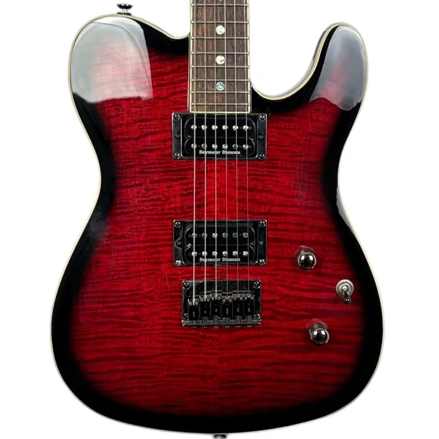 Fender FMT Custom Telecaster 2021 - Black Cherry Burst - Image 1
