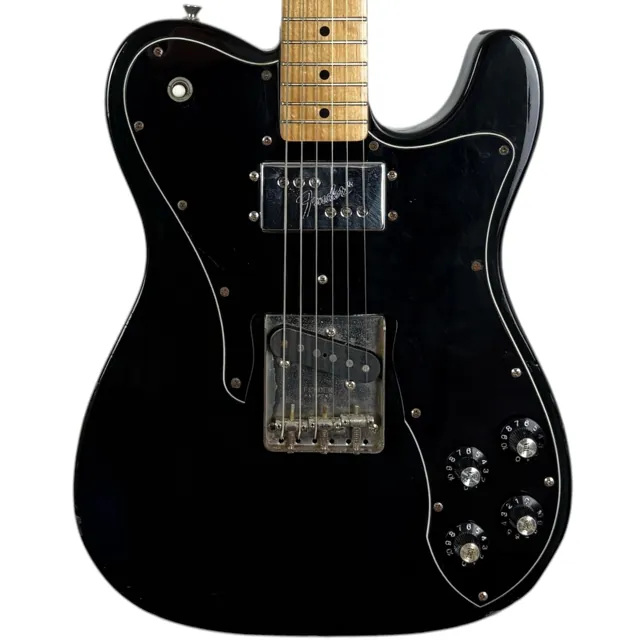 Fender Japan TC-72 Reissue Telecaster Custom 1997-2000 - Black - Image 1