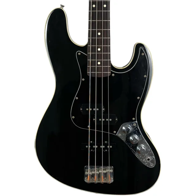 Fender Japan Aerodyne Jazz Bass 2002-2004 - Black - Image 1