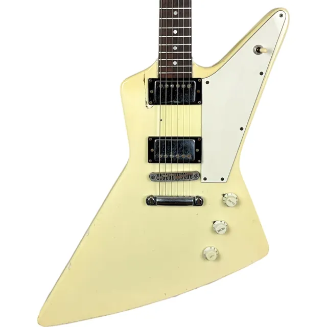 Greco EX800 Explorer 1978 - Vintage White - Image 1