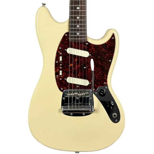 Fender Japan 66 Reissue Mustang 1999-2002 - Vintage White - Image 1