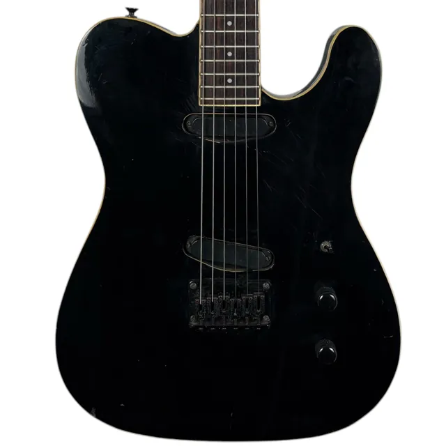 Samick Korea TLJ Telecaster - Black - Image 1