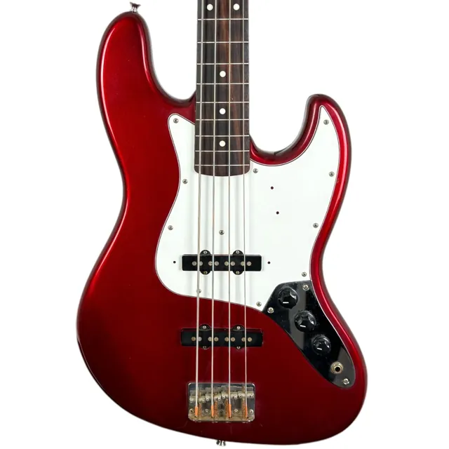 Fender Japan Jazz Bass 1994-1995 - Candy Apple Red - Image 1