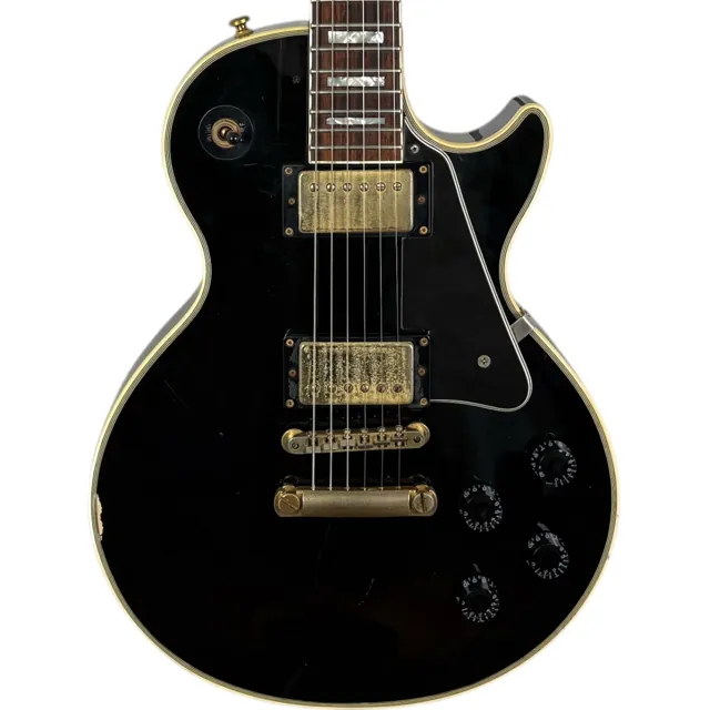 Epiphone by Gibson Japan Les Paul 1996 - Ebony - Image 1