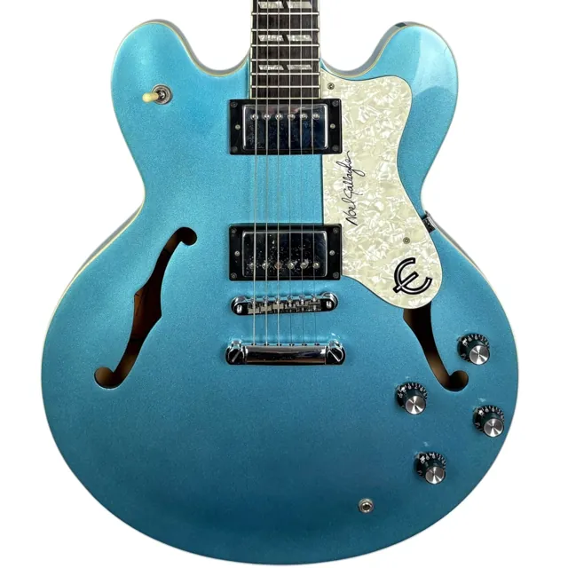 Epiphone Korea Noel Gallagher Signature Supernova 2001 - Manchester City Blue - Image 1