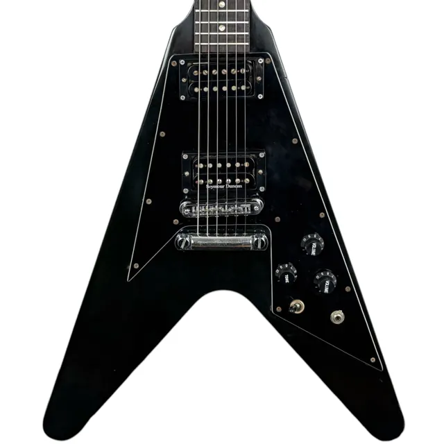 Gibson 67 Reissue Flying V 1996 - Ebony - Image 1