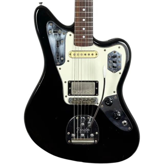 Fender Japan 66 Reissue Jaguar 1997-2000 - Black - Image 1