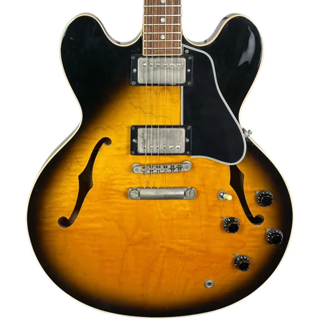 Gibson ES-335 Dot Reissue 1995 - Vintage Sunburst - Image 1