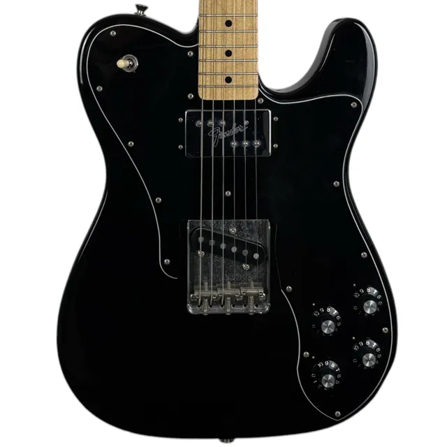 Fender Japan Traditional 70s Reissue Telecaster Custom 2021 - Black - Image 1
