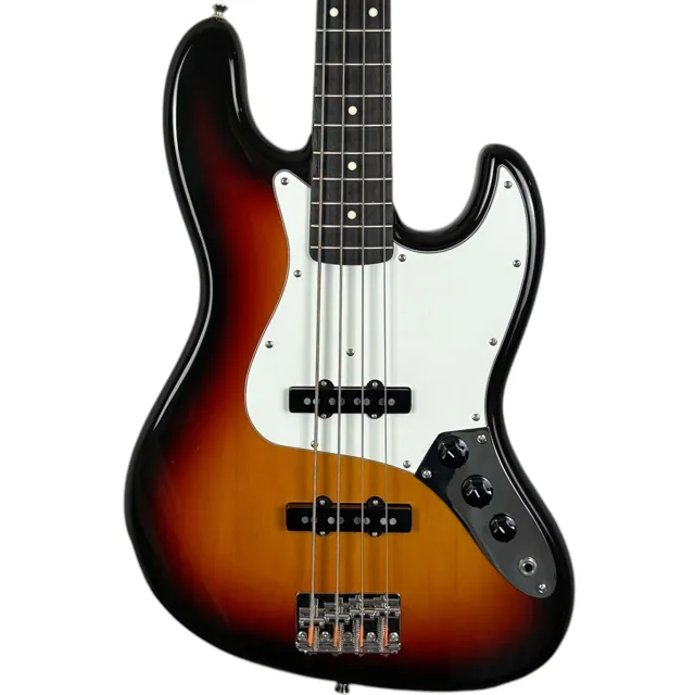 FGN Fujigen Japan J-Classic Jazz Bass 2018 - Sunburst - Image 1