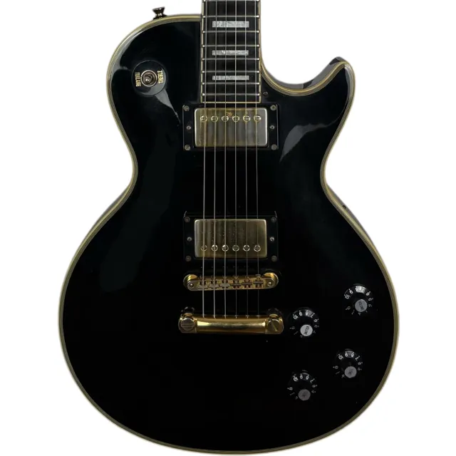 Greco EG Les Paul Custom 1990s - Ebony - Image 1