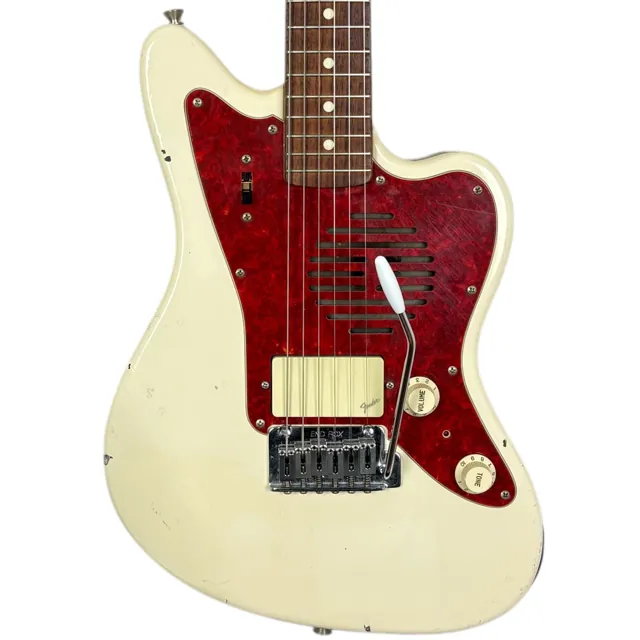 Fender Japan Mini Jazzmaster JM-CHAMP 1993-1994 - Vintage White - Image 1