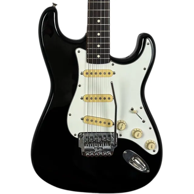Squier by Fender Japan ST-362N Stratocaster 1984-1987 - Black - Image 1
