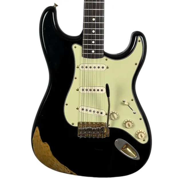 Fender Japan 62 Reissue Stratocaster 1991-1992 - Black - Image 1