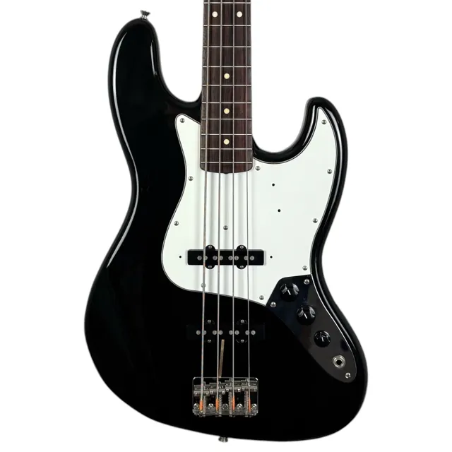 Fender Japan STD Jazz Bass 2010-2011 - Black - Image 1