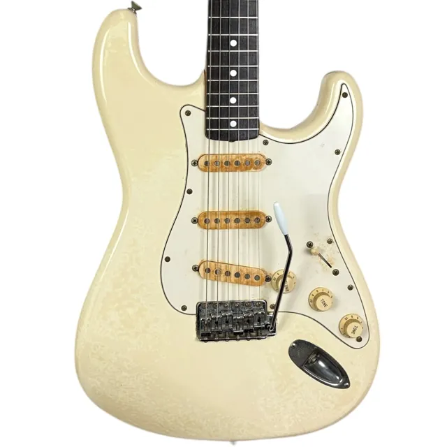 Squier by Fender Japan SQ Stratocaster 1984 - Vintage White - Image 1
