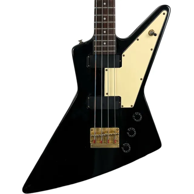 Epiphone Korea Explorer Bass 2000 - Ebony - Image 1