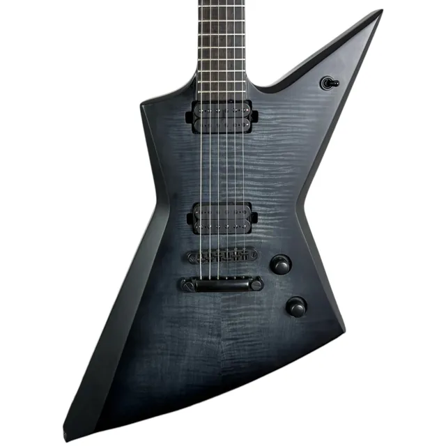 Solar E2.6FBB Baritone 2023 - Flame Black Burst Matte - Image 1