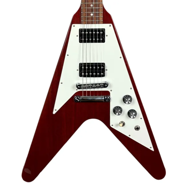 Gibson 68 Reissue Flying V 2012 - Cherry Red - Image 1