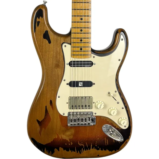 ESP LTD George Lynch Signature GL-256 2012 - Sunburst - Heavy Relic - Image 1