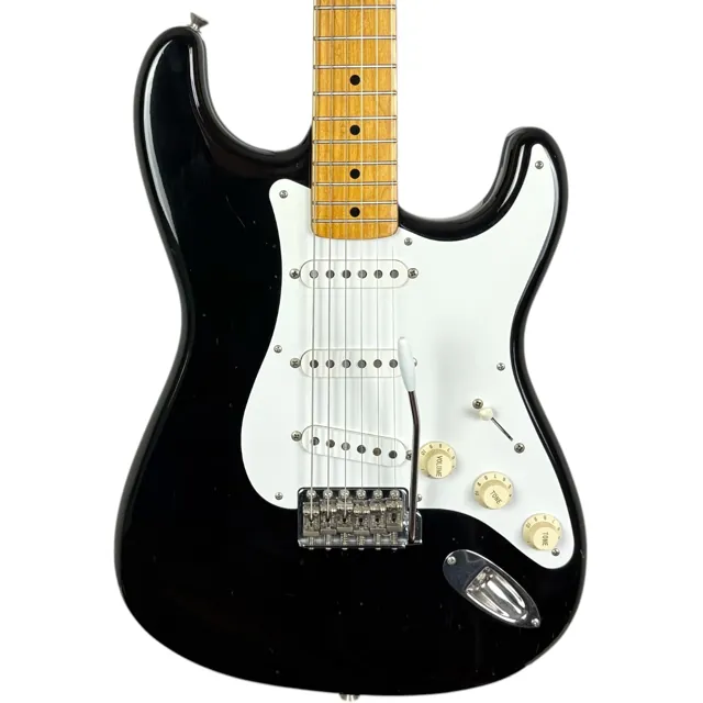 Fender Japan 57 Reissue ST57US Stratocaster 1999-2002 - Black - Image 1
