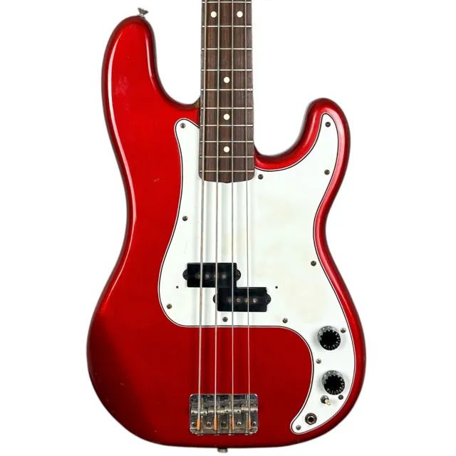 Fender Japan Precision / Jazz Bass 1993-1994 - Candy Apple Red - Image 1