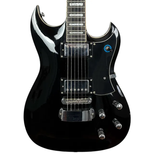 Hagstrom Ultra Swede 2013 - Black Gloss - Image 1