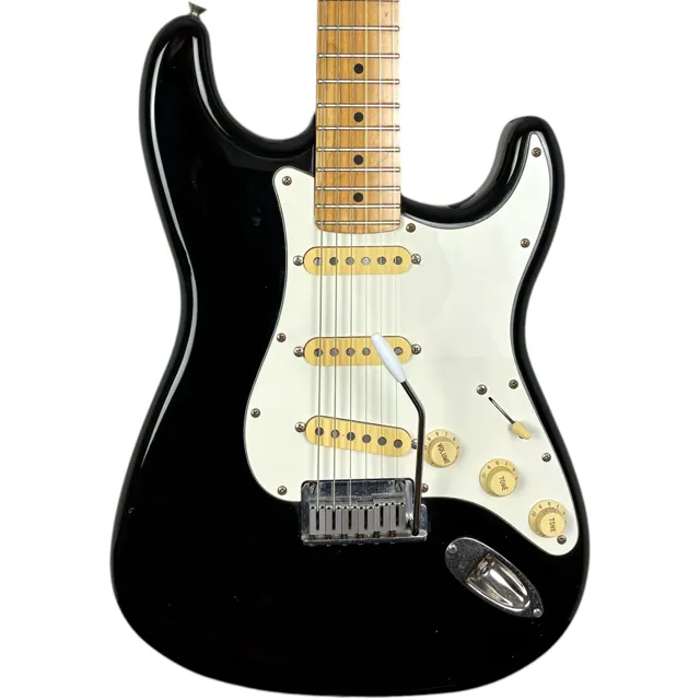 Fender Japan AST-M Stratocaster 1985-1986 - Black - Image 1