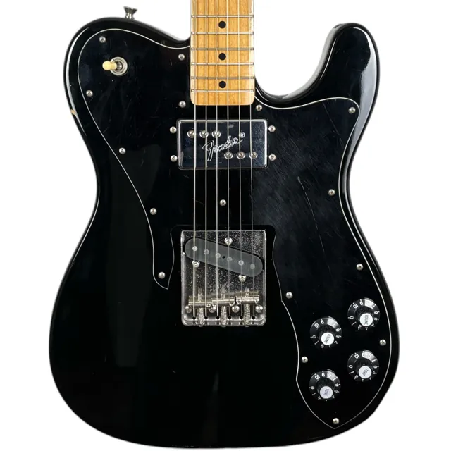 Fender Japan 72 Reissue Telecaster Custom 2004-2005 - Black - Image 1