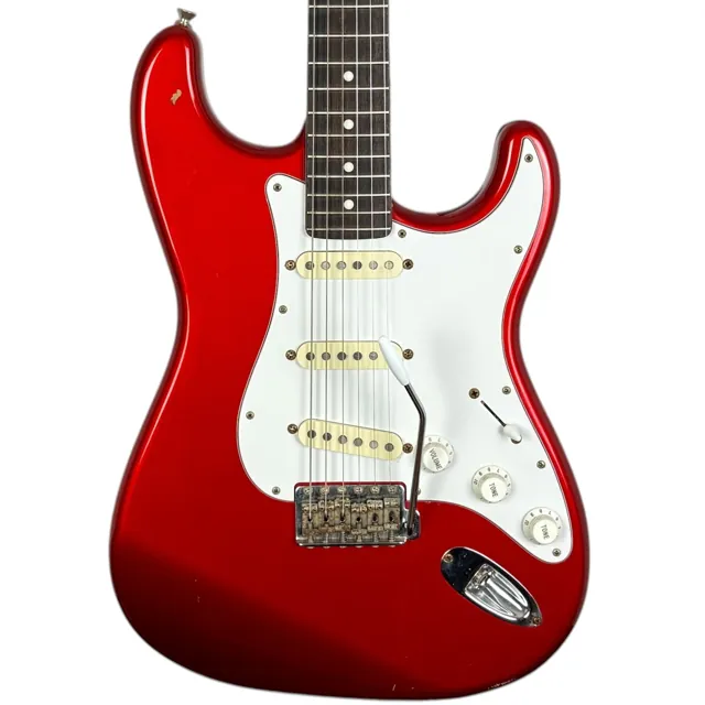 FGN Fujigen Japan JST-5R Stratocaster 2009 - Candy Apple Red - Image 1