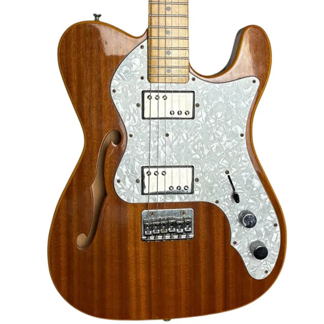 Franpton Vintage Thinline Telecaster - Natural - Image 1