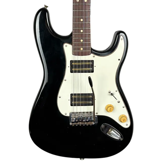 Fender Japan STD Stratocaster HH 1987-1988 - Black - Image 1