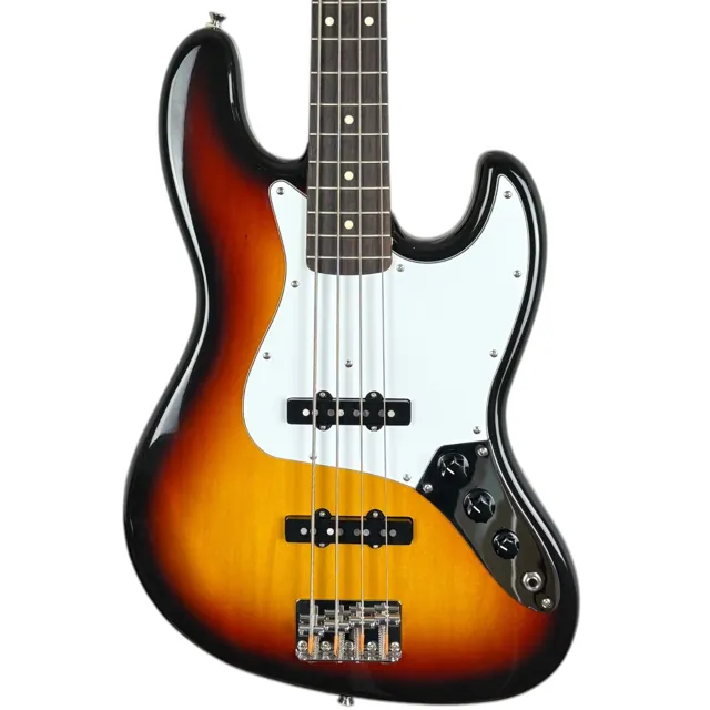 FGN Fujigen Japan J-Classic Jazz Bass 2017 - Sunburst - Image 1