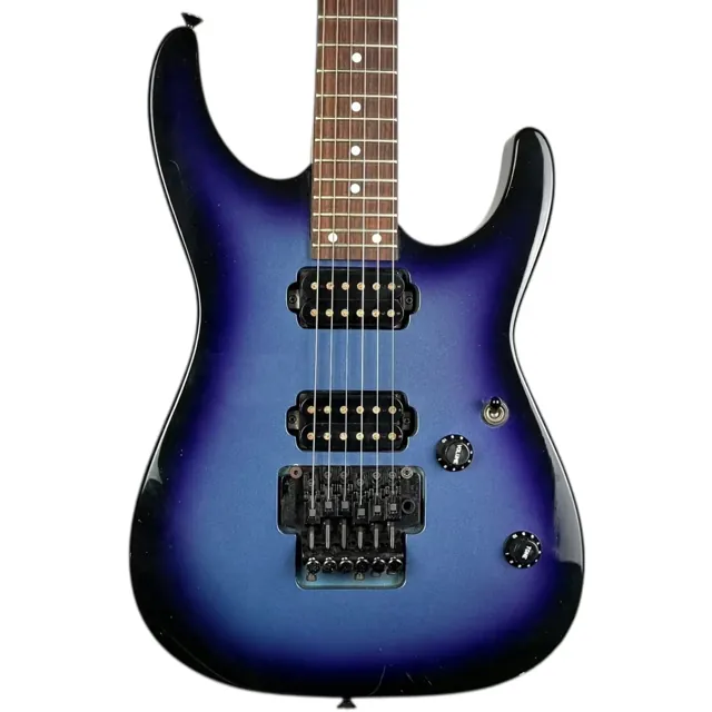 Charvel by Jackson Superstrat 2001 - Blue Burst - Image 1