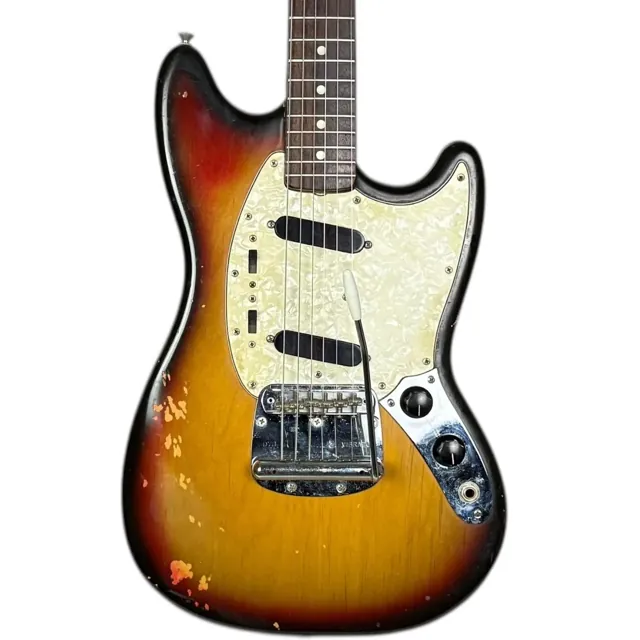 Fender Mustang 1973 - Sunburst - Image 1