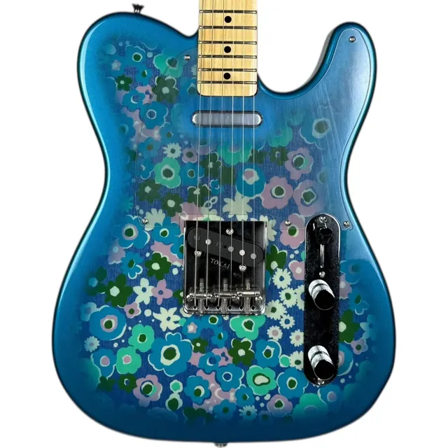 Tokai Breezysound TE150 Telecaster 2015 - Blue Flower - Image 1