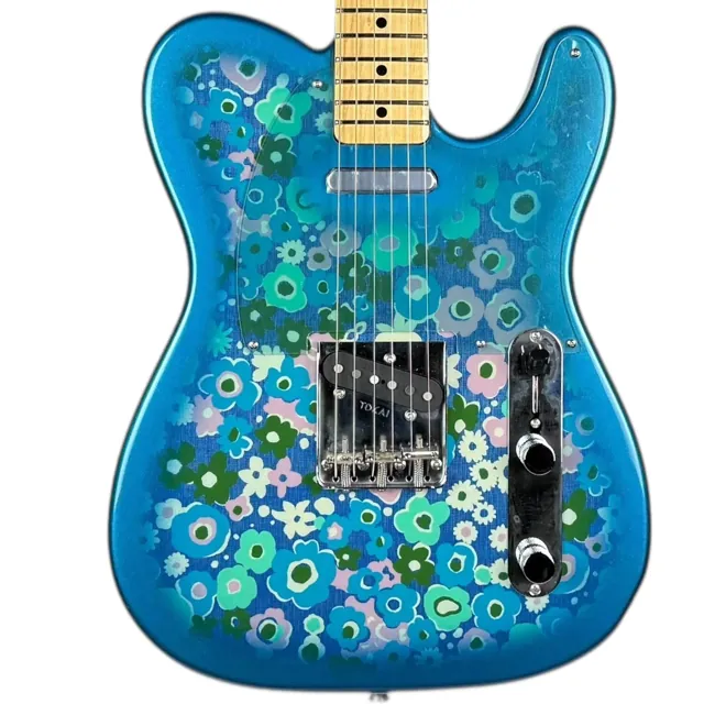 Tokai Breezysound TE150 Telecaster 2015 - Blue Flower - Image 1