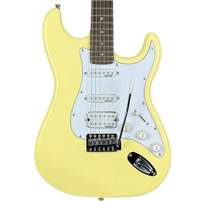Faber STC Stratocaster Revival Model - Vintage White - Image 1