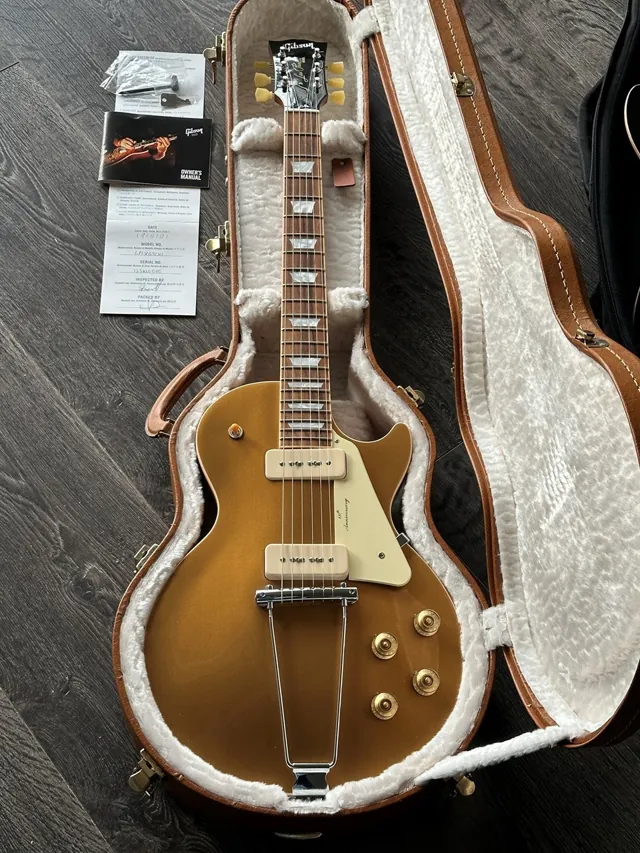 2012 Gibson Les Paul 60th Anniversary Goldtop with Papers & Case - Image 1