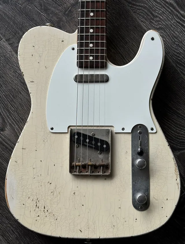 Haar T Tele Old Headstock Ash Body Blonde Aged Nitro 3kg Light - Image 1